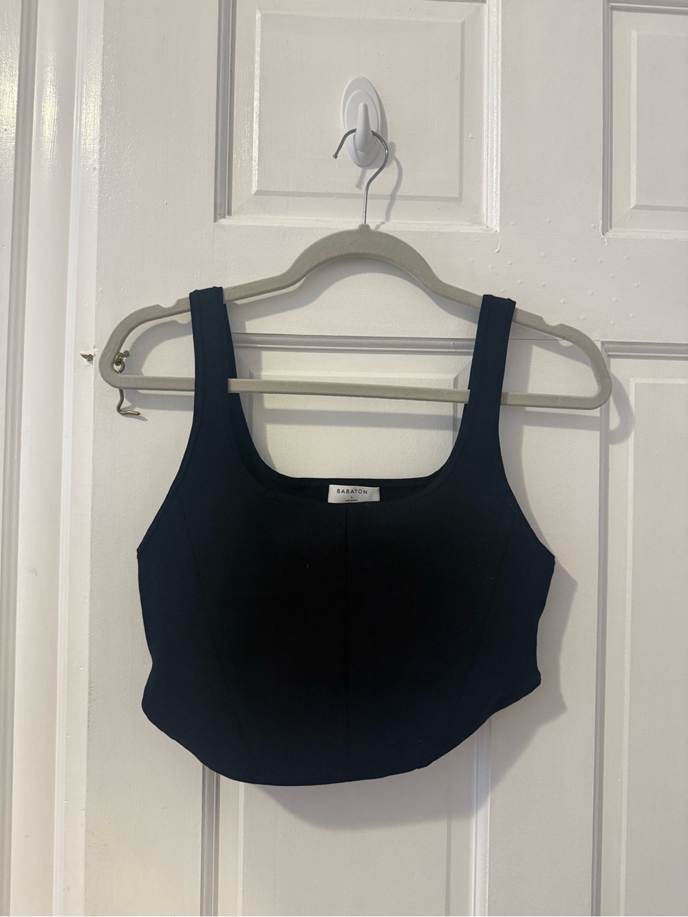 Aritzia Babaton Sculpt Knit bustier tank BARELY WORN